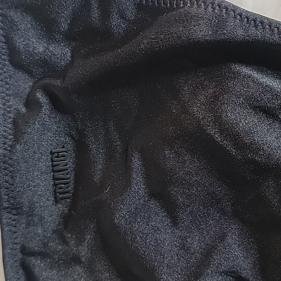 Black string bathing suits bottom - Picture 4 of 4